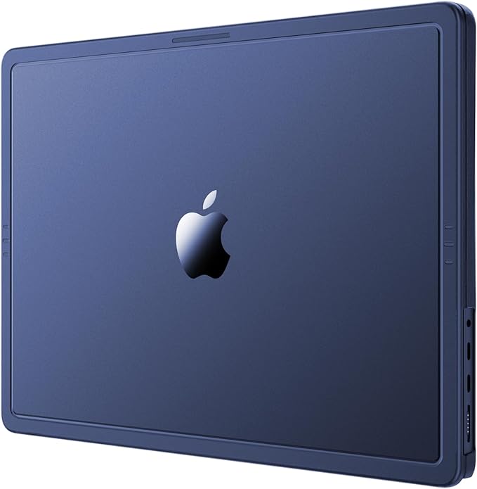 Soonjet CrackGuard for MacBook Air 15 inch Case | M5 M4 M3 M2 2026 2025-2023 | Anti-Crack Upgrade |100% Match Official Color | Laptop Hard Shell + Translucent Keyboard Cover